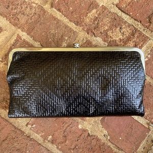 NEW WITH TAGS Hobo Black Embossed Lauren Wallet